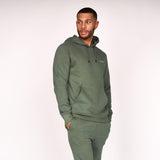 Crosshatch Mens Chelmere Tracksuit Dark Khaki