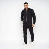 Crosshatch Mens Braxson Hoodie Black