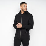 Crosshatch Mens Braxson Hoodie Black