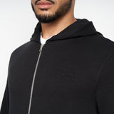 Crosshatch Mens Braxson Hoodie Black