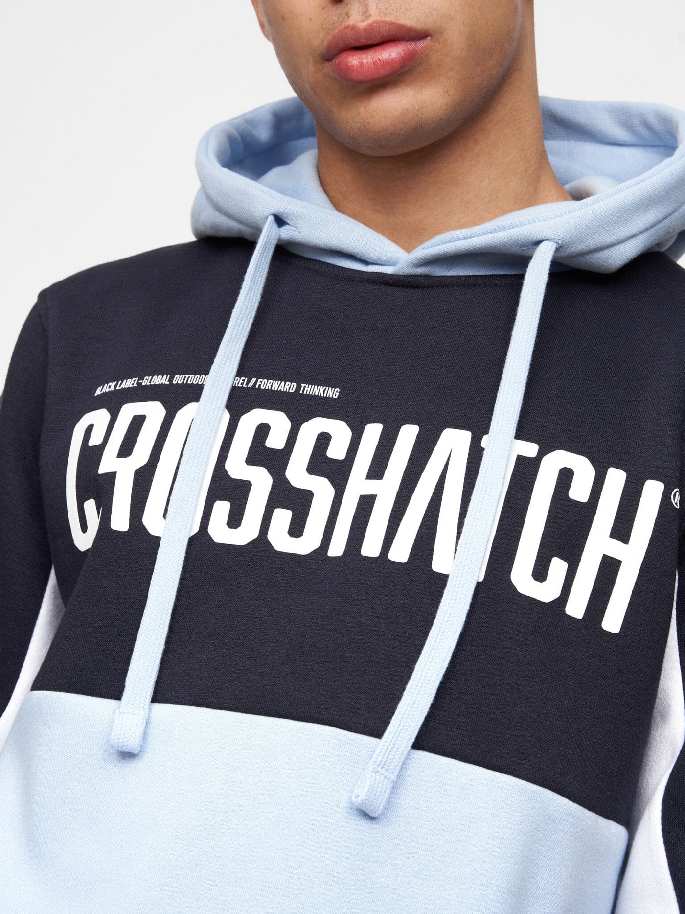 Compounds Hoodie Navy/Light Blue