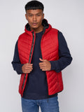 Rawsolid Hooded Gilet Red