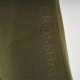 Crosshatch Mens Markz Jogger Shorts Dark Olive