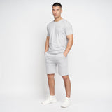 Aydon Jog Shorts Grey Marl