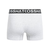 Crosshatch Mens Paulsen Boxer Shorts 3pk Grey Marl