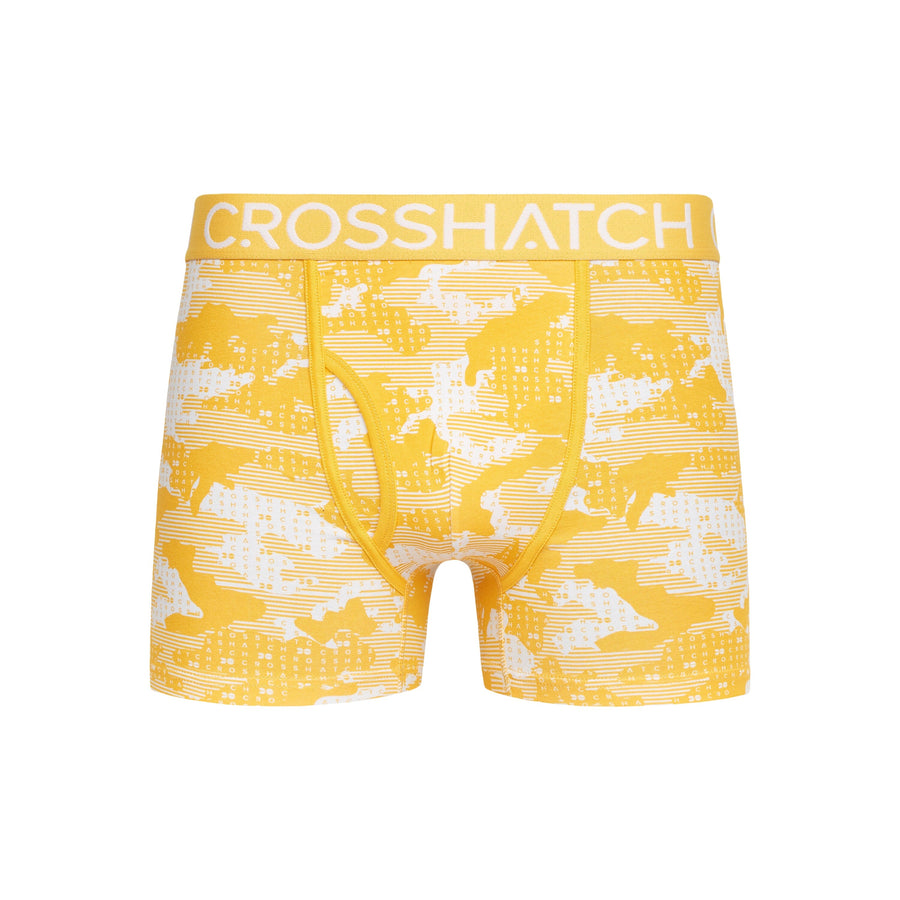 Crosshatch - Kamzon Boxers 2pk Yellow