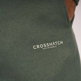 Crosshatch Mens Chelmere Tracksuit Dark Khaki