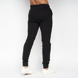 Crosshatch Mens Emmon Hoodie/Jogger Set Black