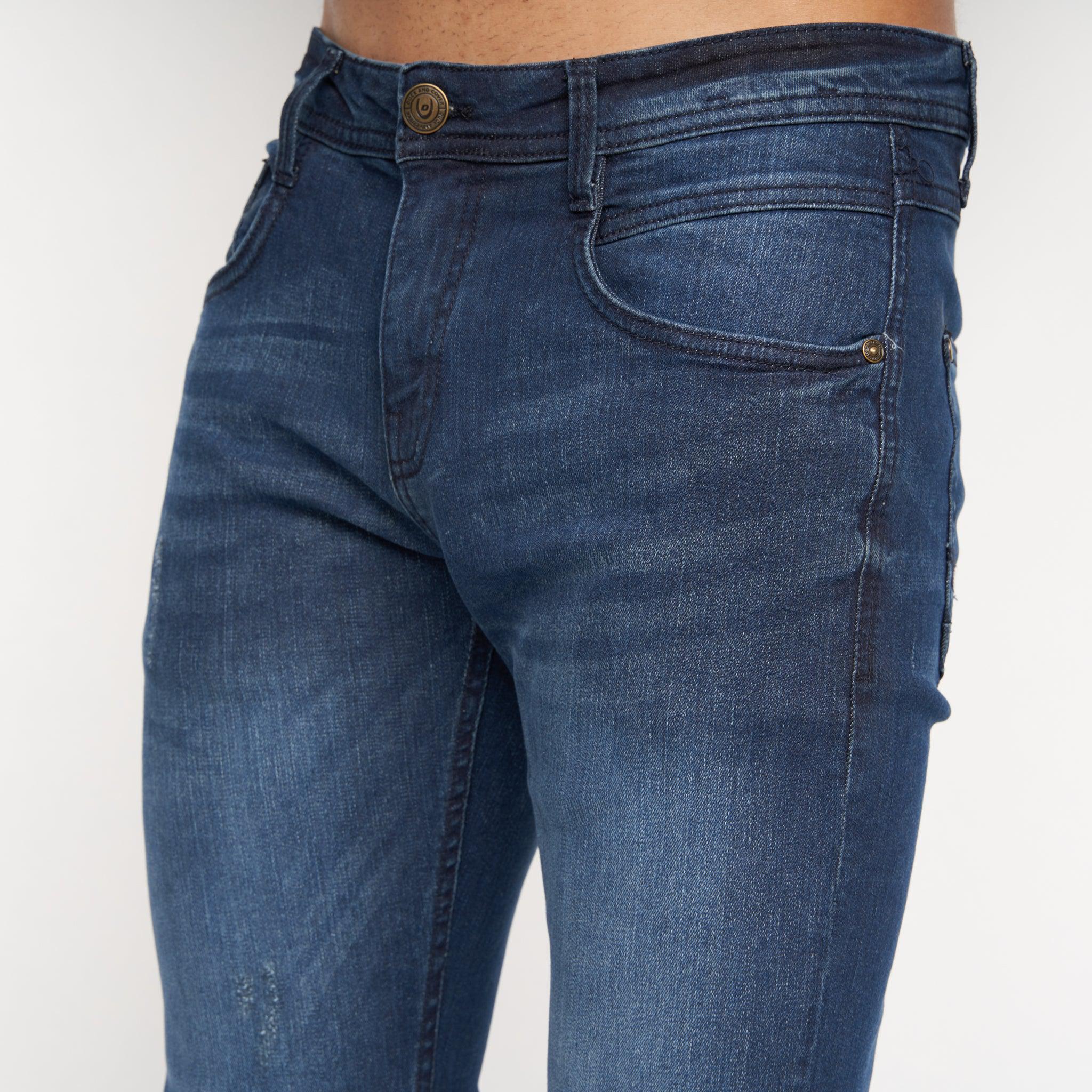 Tranfold Slim Fit Jeans Dark Wash