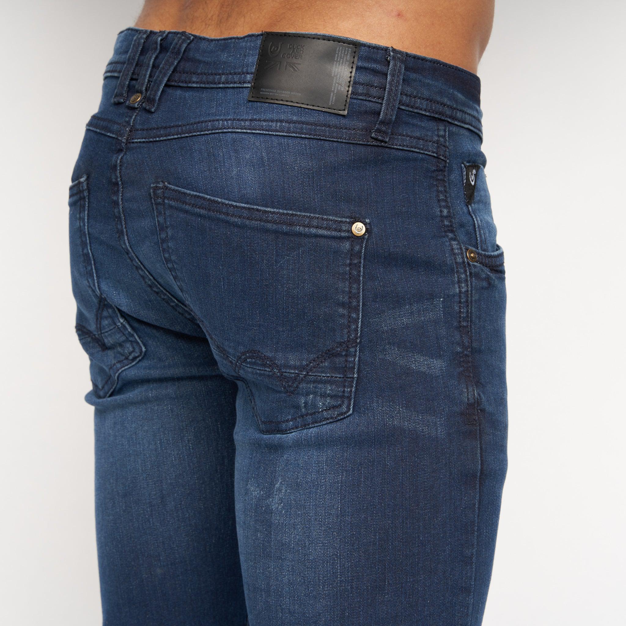 Tranfold Slim Fit Jeans Dark Wash