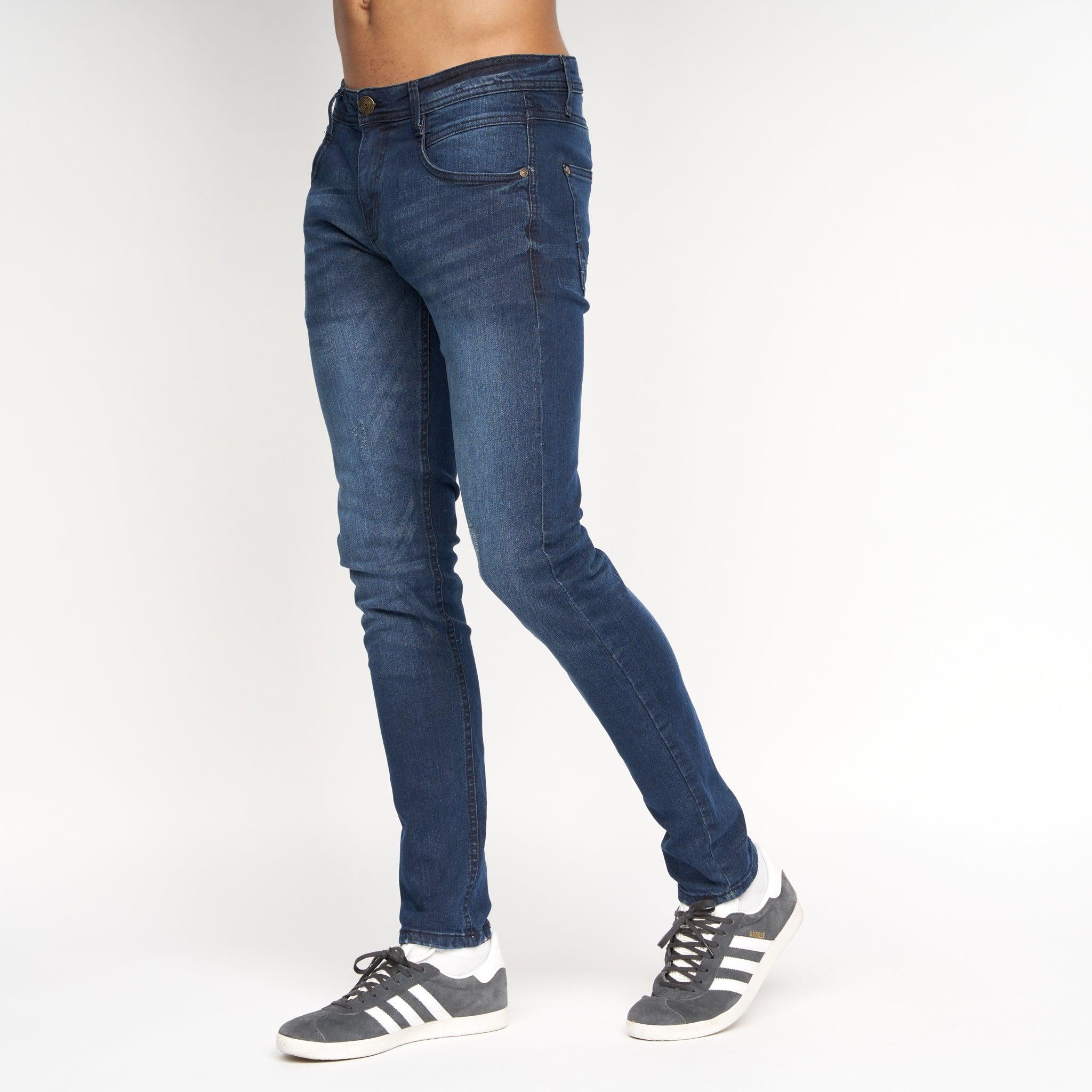 Tranfold Slim Fit Jeans Dark Wash