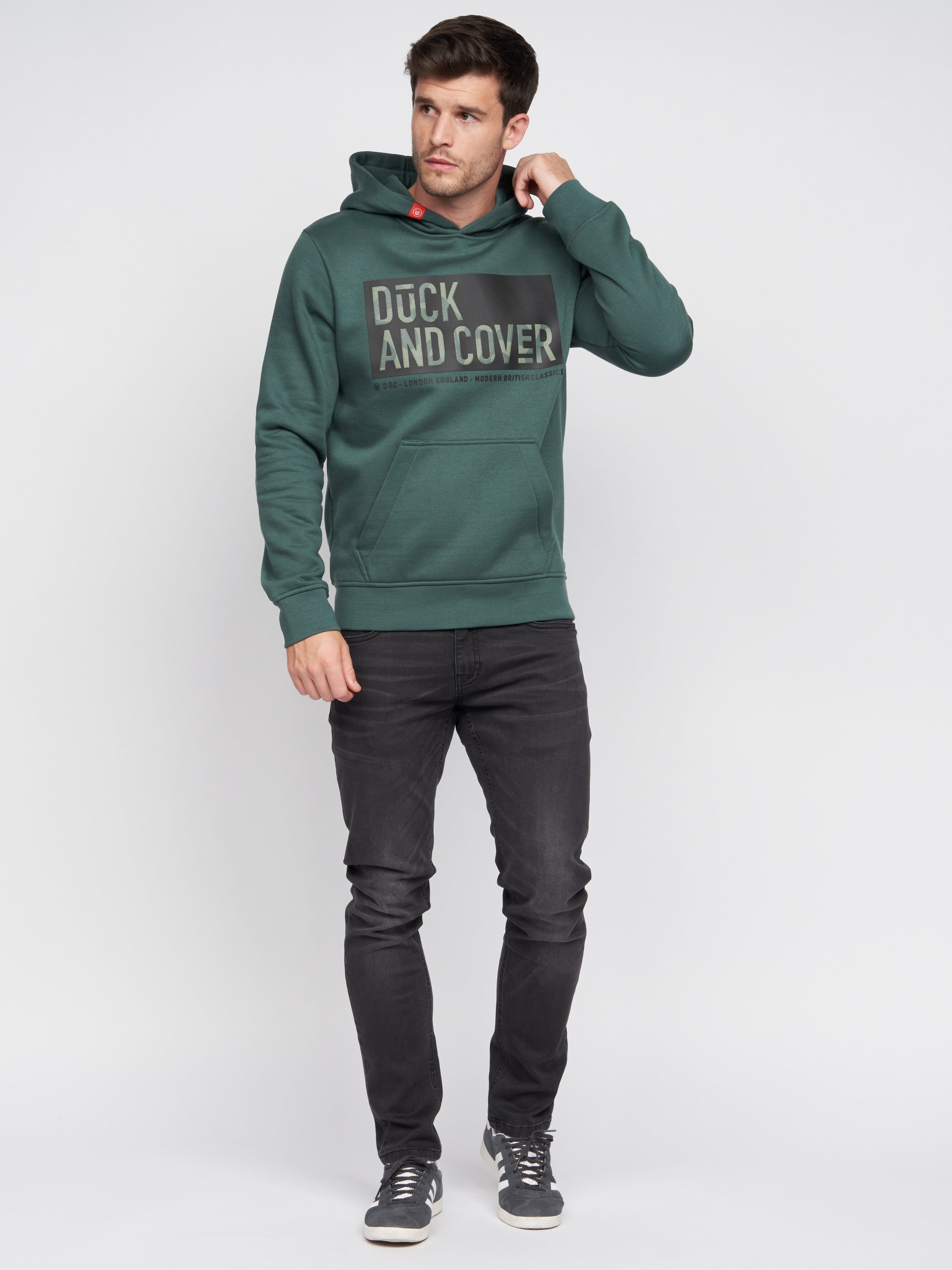Quantain Hoodie Green