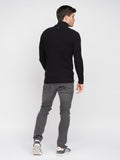 Firegards 1/4 Zip Knit Black