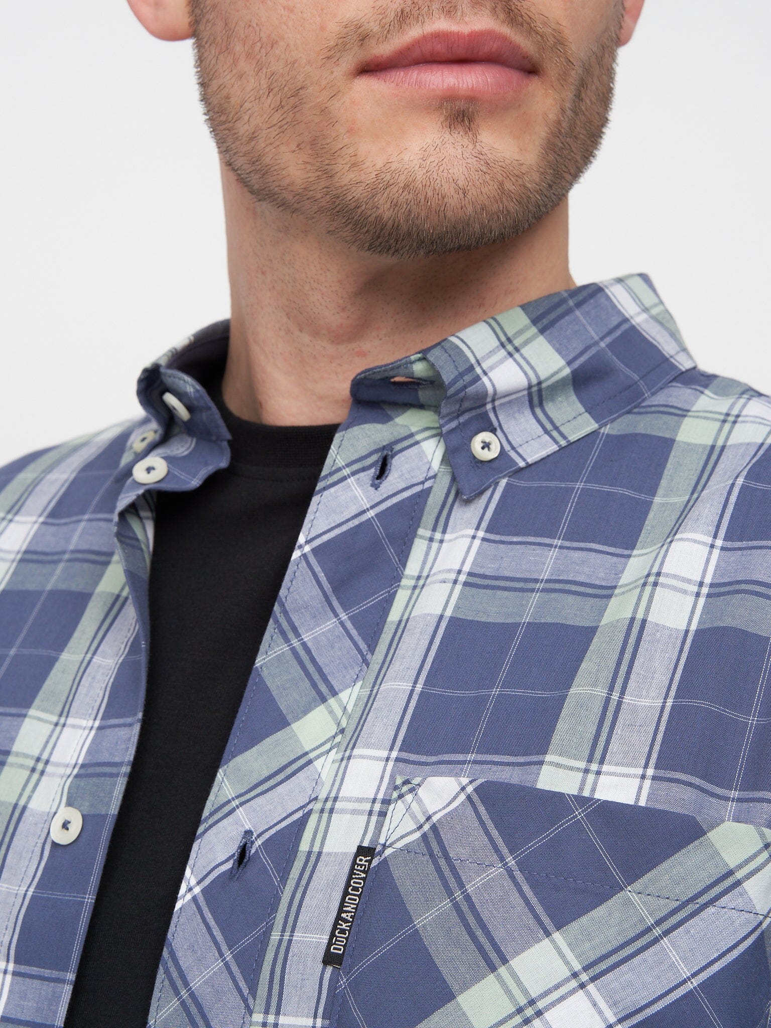 Lennmore Shirt Blue Check