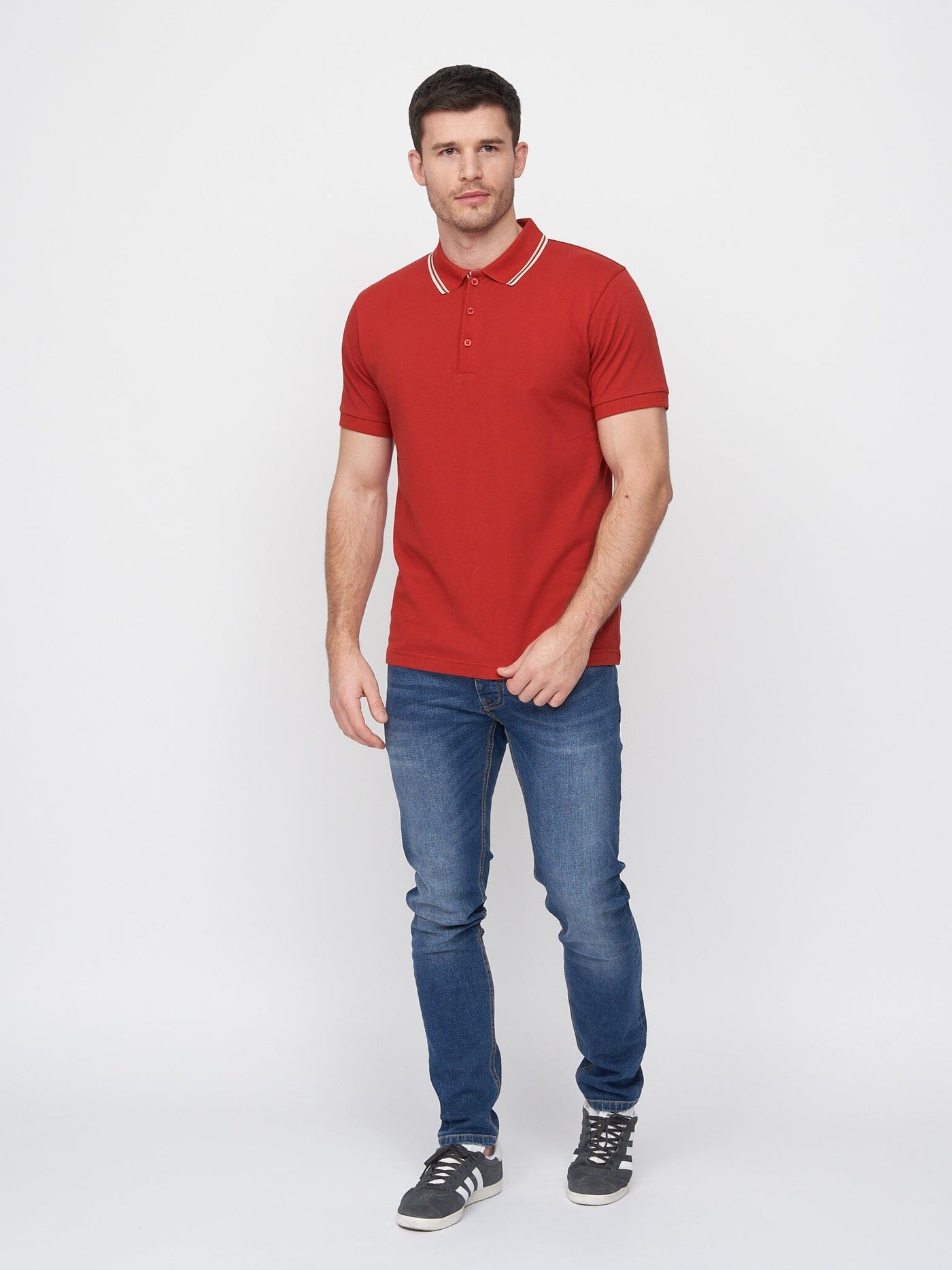 Samtrase Polo Red