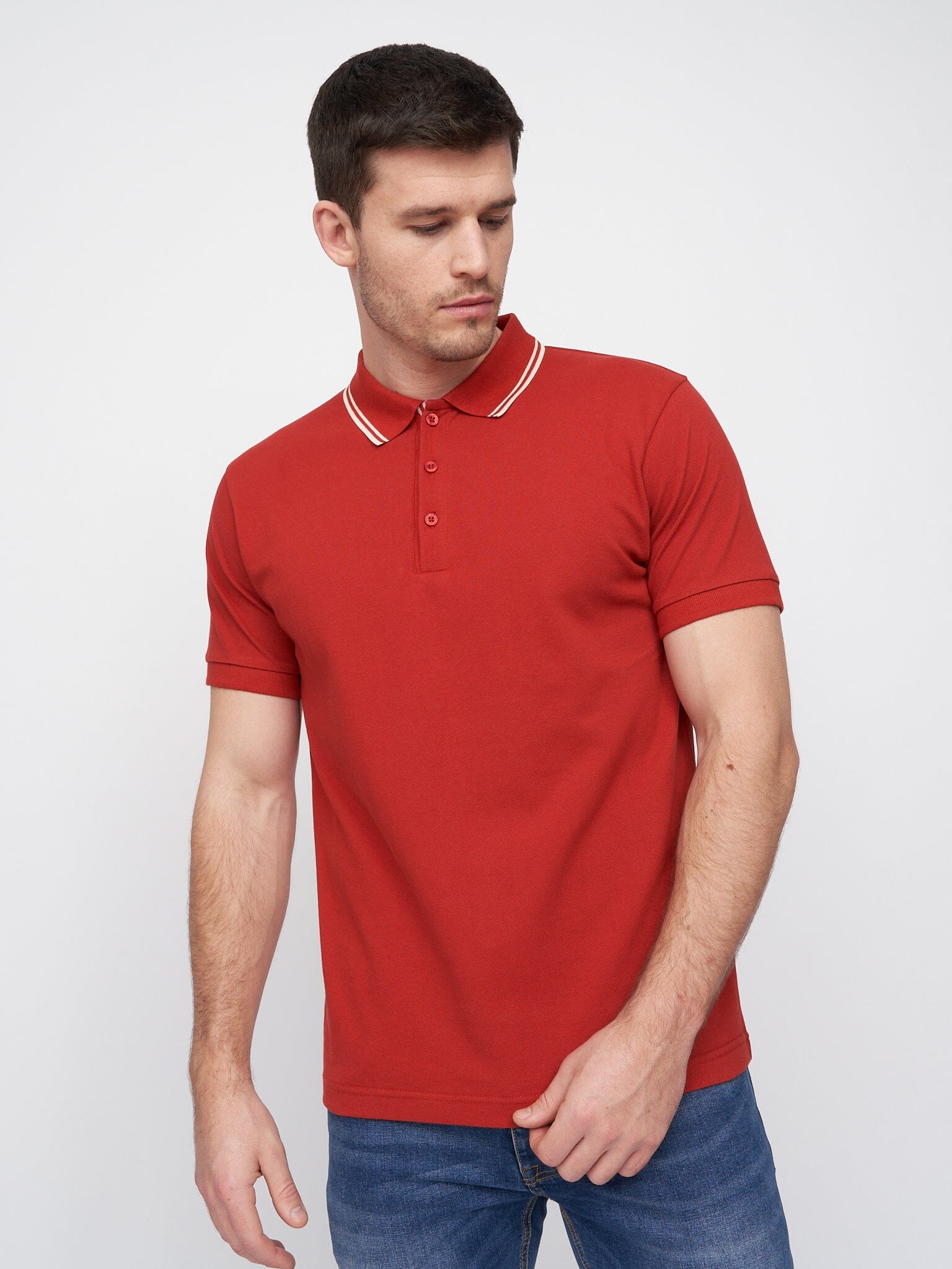Samtrase Polo Red