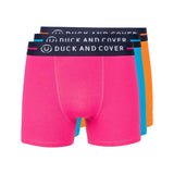 Duck and Cover Mens Scorla Boxers 3pk Neon