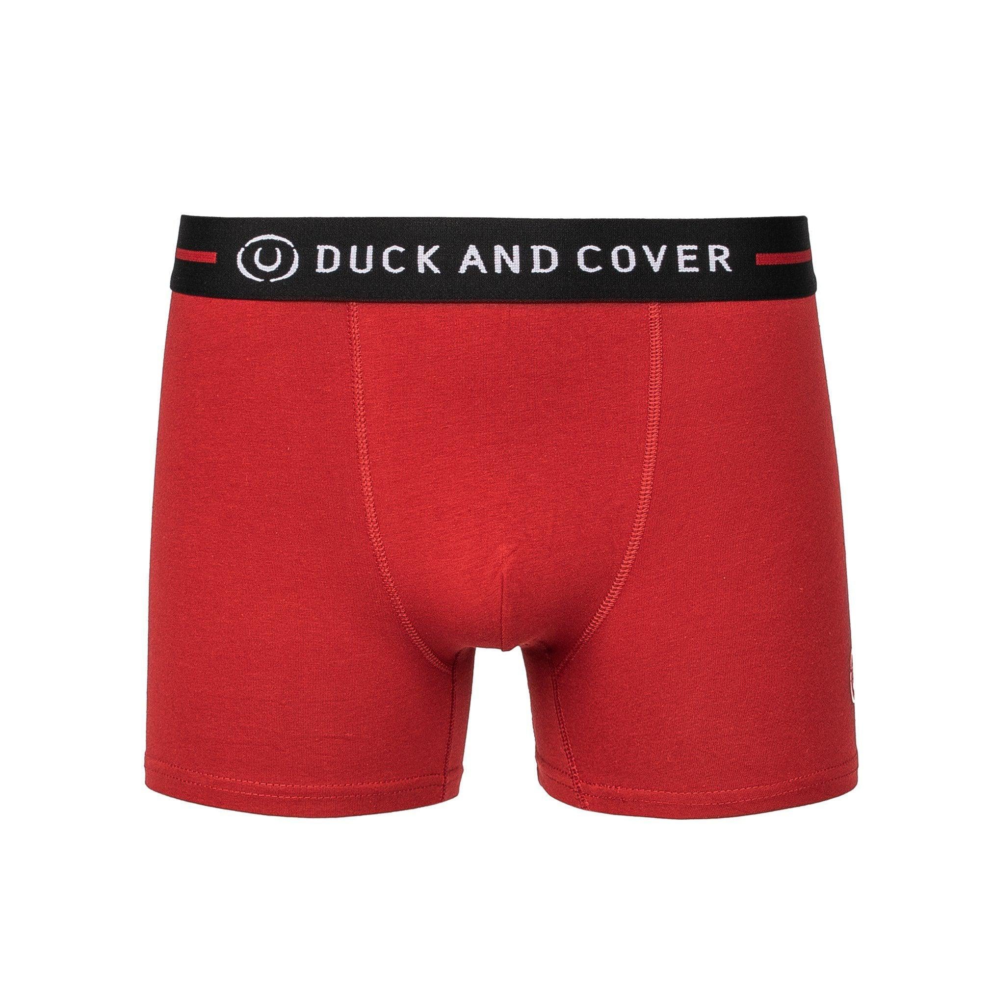 Duck and Cover Mens Scorla Boxers 3pk Olive