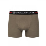 Duck and Cover Mens Scorla Boxers 3pk Olive