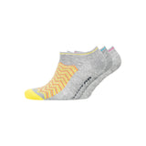 Ladies Cheveon Trainer Socks 3Pk - Assorted Underwear