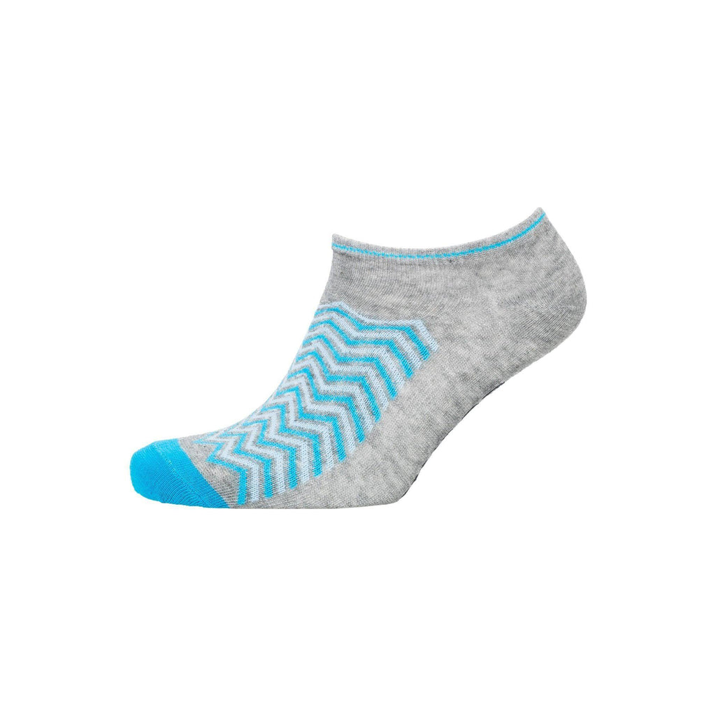 Ladies Cheveon Trainer Socks 3Pk - Assorted Underwear