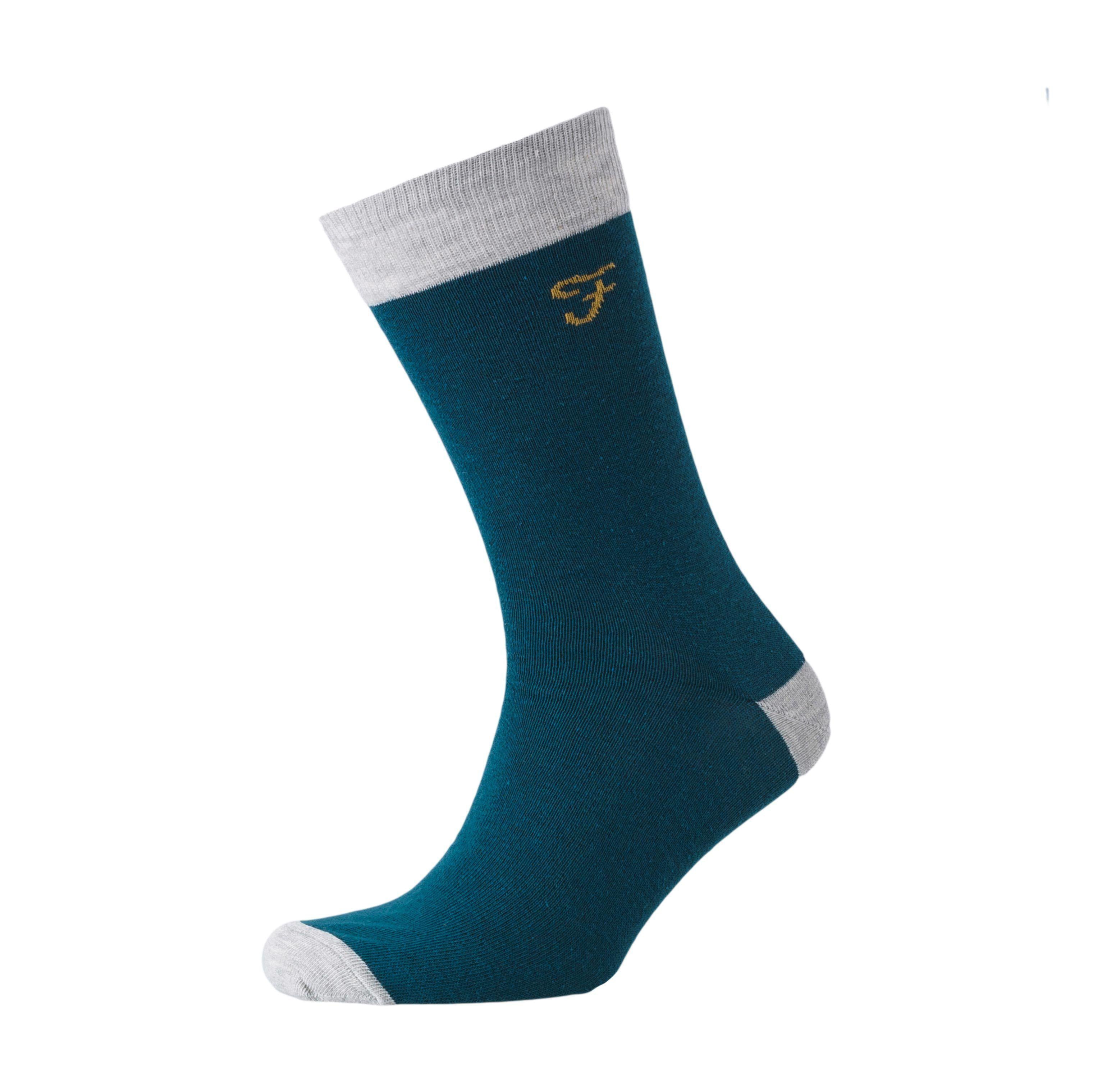 Darby Socks 3Pk - Black/bottle Green/lt Green Accessories