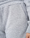 Juice Ladies Shimila Jog Shorts Grey Marl