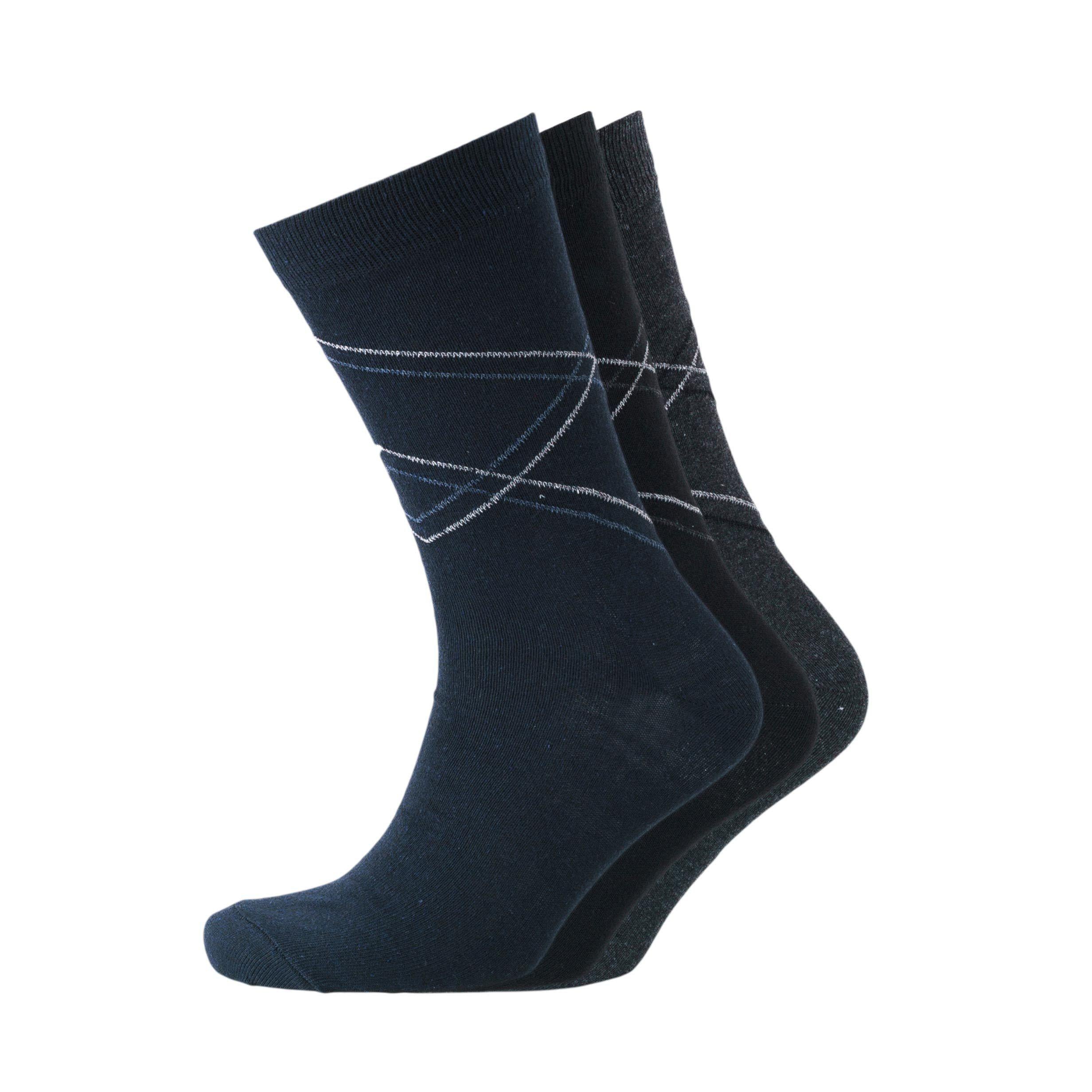 Richmond Socks 7Pk - Black/navy Blazer/charcoal Marl Accessories