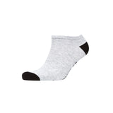 Mortehoe Trainer Socks 5Pk - Black/white/grey Accessories