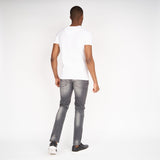 Money Mens Ape Rip Jeans Light Grey