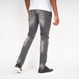 Money Mens Ape Rip Jeans Light Grey