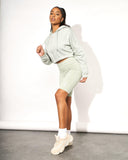 NVME Ladies Romelia Crew Sweat Sage