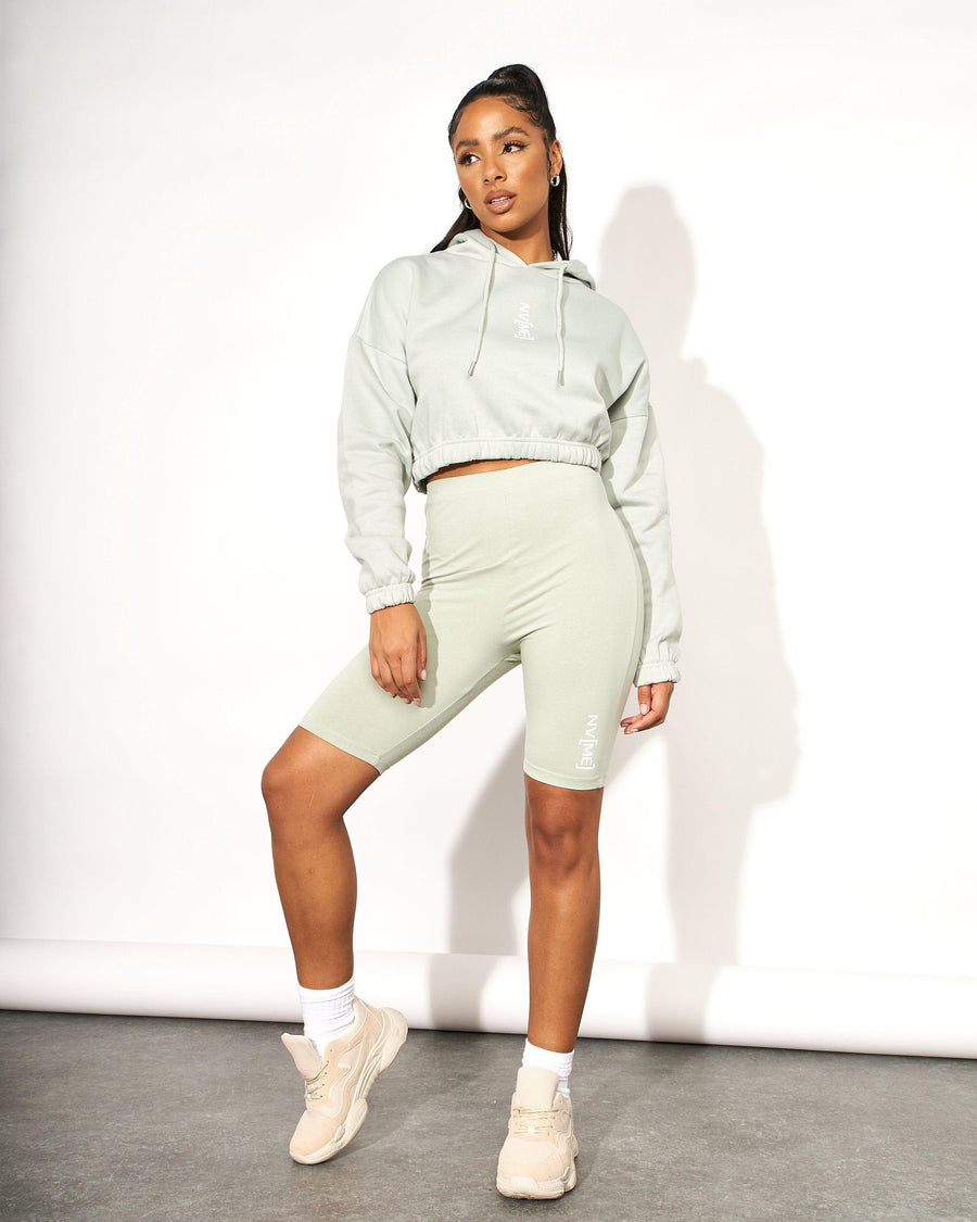 NVME Ladies Romelia Crew Sweat Sage