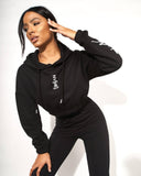 NVME Ladies Romelia Crew Sweat Black