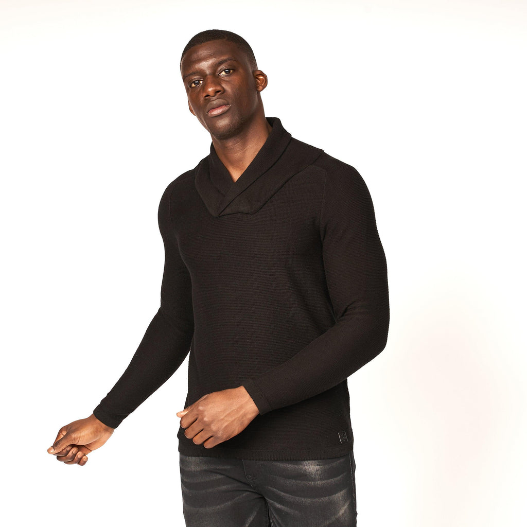 Smith and Jones Mens Acroterion Knit Black