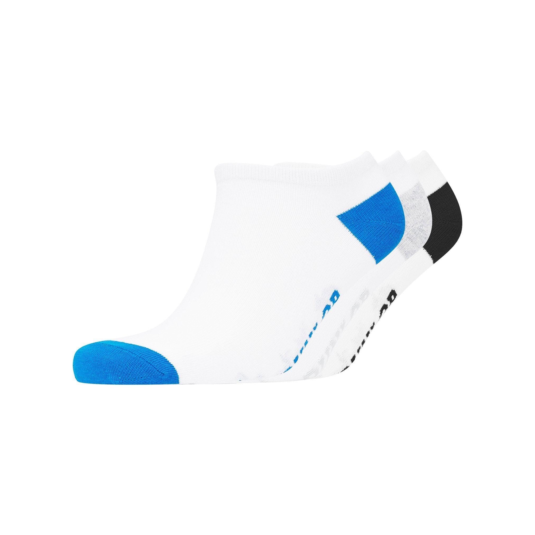 Sticklebarn Trainer Socks 5Pk - White Accessories